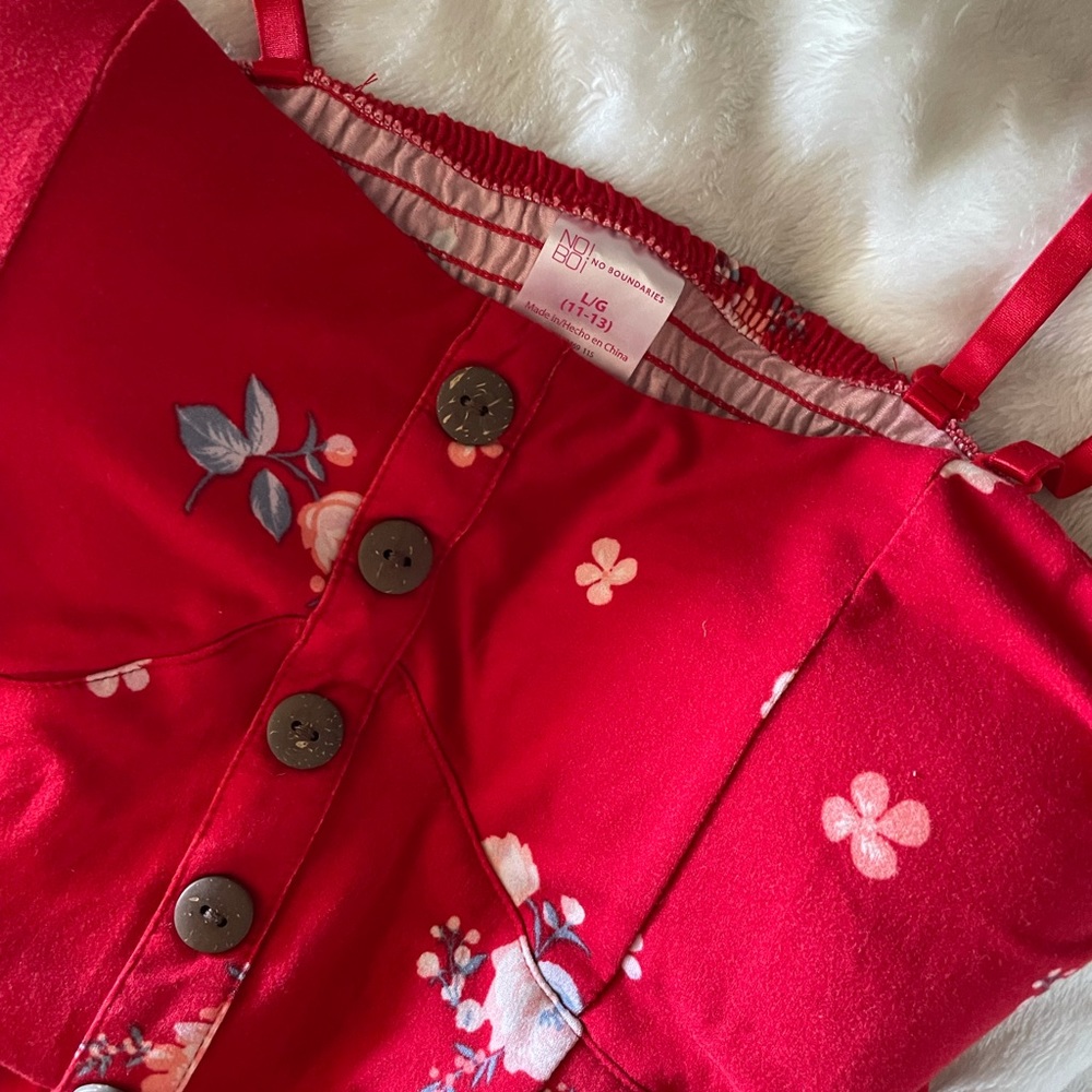 🌸3/$25🌸 Red Floral Dress